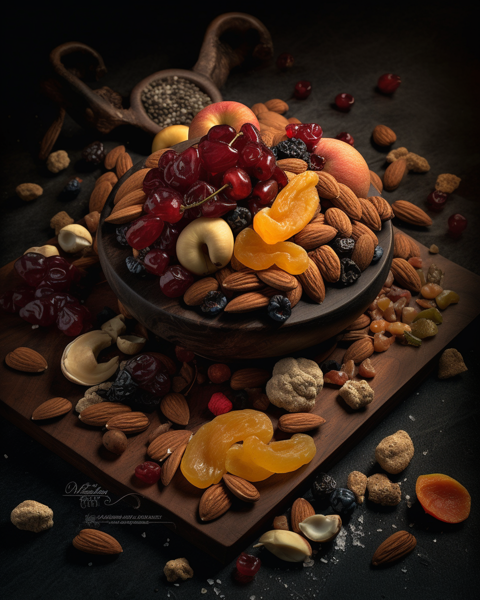 An image of a bowl full of Dry fruits good for the healthy Body and Healthy MInd-banrupi