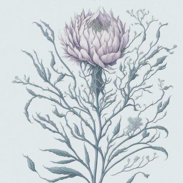 Download: An image of Detailed Botanical illustration of a Flower-banrupi
