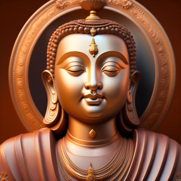 Download: image of Gautam Buddha statue represents the embodiment of peace and tranquility.-banrupi