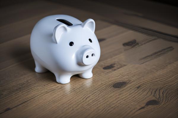 Download image of a white piggy bank, a classic symbol of savings and financial responsibility-banrupi